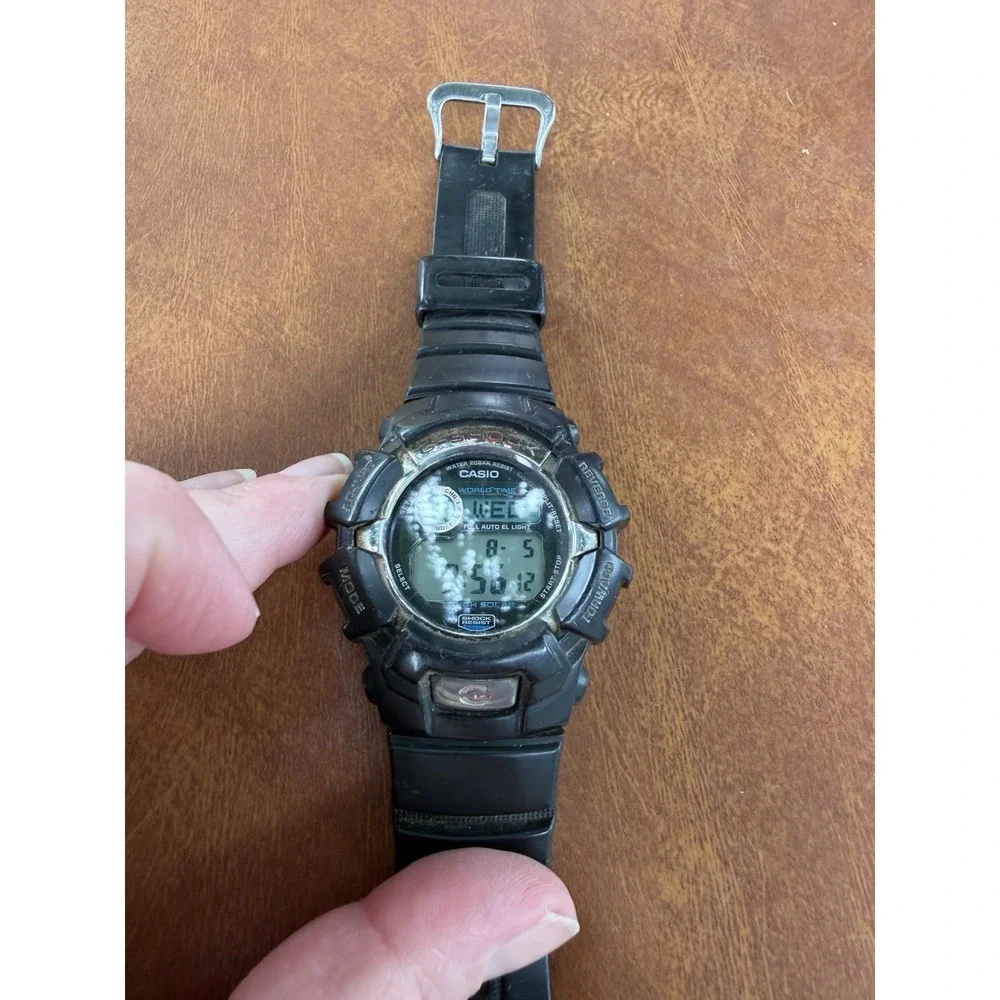 Casio 3192 G-Shock G-2310R Men's Watch Tough Solar Black Resin Digital